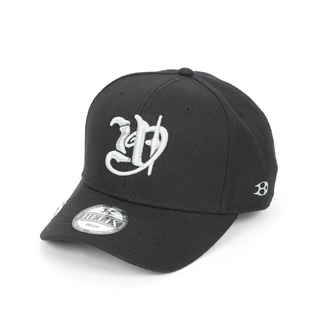 LOGO CHARM CAP BLACK