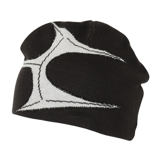 CRYSTAL LOGO BEANIE BLACK