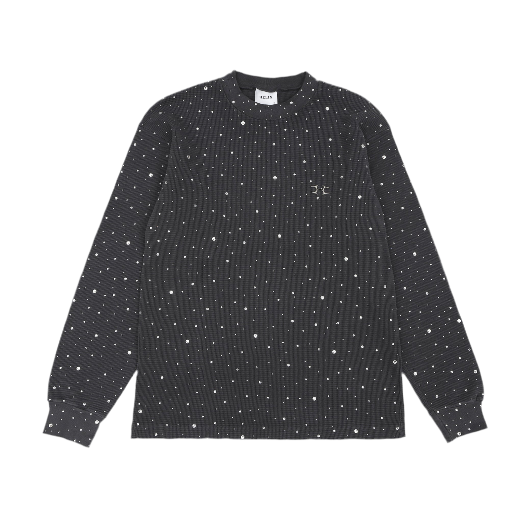 HELIX CRYSTAL THERMAL BLACK Kohjiya 着用 COTTON TWILL GARMENT DYED TIE-LOCKEN COAT(M Navy): S'YTE