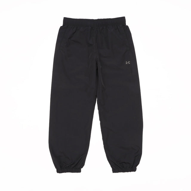 LOGO CHARM NYLON PANTS BLACK